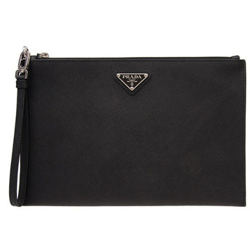 Prada Saffiano Logo Medium Clutch Bag 2NH005 PN9 F0002 47784229