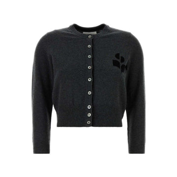 ISABEL MARANT ロゴツートンカーディガン 153854249