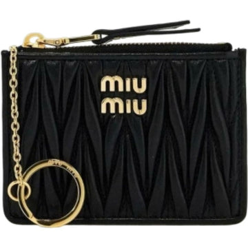 Miu Miu Matarese Napa Leather Card Wallet 154699536
