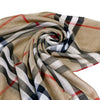 Burberry Check Wool Silk Scarf 154699592 [P]