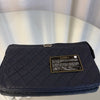 CHANEL ラムスキン ボーイ ダブルジッパーポーチ 154706811 [P]