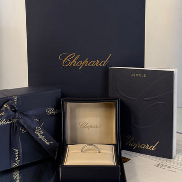 CHOPARD (54号) アイスキューブリング 18k ホワイトゴールド 154707400