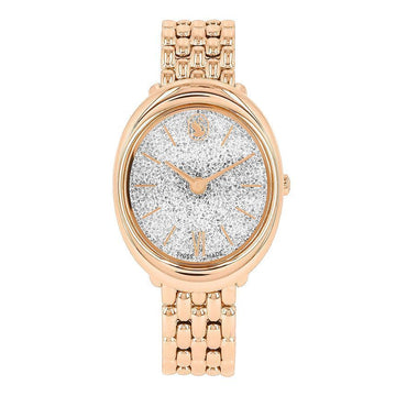 SWAROVSKI Imber Damen Metallarmbanduhr mit Kristall 5717532 145430410