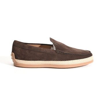 Tods Suede Espadrille Loafers Brown XXM0TV0AJ30RE0 S800 146925839