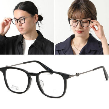 Moncler Eyeglass Frame ML5137D Square Black Acetate Luxury Fashion Metal Combination Asian Fit 123513548