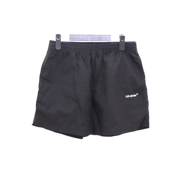 Off White Black Arrow Cotton Shorts 19978548 154739101