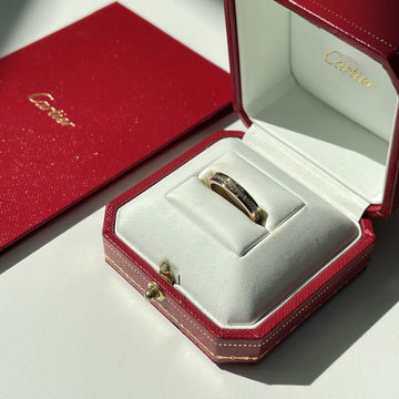 Cartier Bandeau Louis Pavé Set Wedding Ring 3.5mm B4052900 154739110