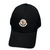 Moncler Logo Patch Gabardine Baseball Cap Black 154740779 [P]