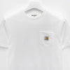 Carhartt Logo Pocket T-shirt White 154740804 [P]