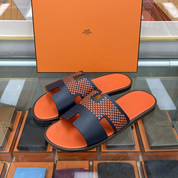 HERMES Izmir Sandalen Riemchenslipper Mehrfarbig 154740853