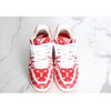 Louis Vuitton Trainer Sneakers Red 6.5 154741548 [P]