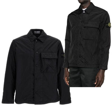 Stone Island Crinkle Laps Shirt Jacket 154741805