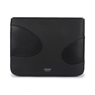 Salvatore Ferragamo Cut Out Detail Men's Clutch Bag 24-1285 89191504