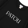 PATOU Logo Print Organic Cotton T-Shirt 154427027 [P]