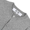 COMME DES GARCONS ダブルハートワッペンユニセックスカーディガン AX-N071-051-1 154427021 [P]