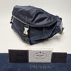 PRADA バイカー バッグ ラージ 男女兼用 ネイビー クロスバッグ 603-63 154745933 [P]