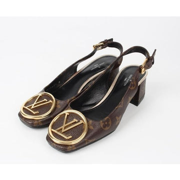 Louis Vuitton Monogram Madeleine Pumps Mule Sandals 35 154746167