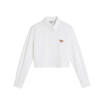Maison Kitsune Baby Fox Crop Shirt 154750868