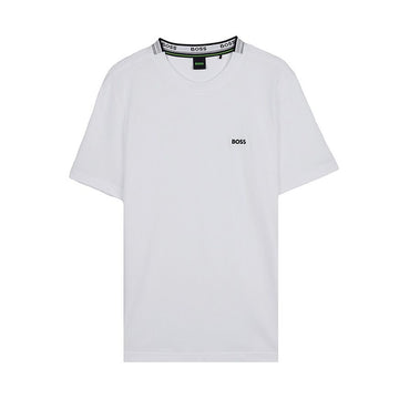 HUGO BOSS Herren Logo Jacquard T-Shirt 154750916