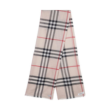 Burberry Women’s Check Wool Silk Scarf A5129 SS26 154750969