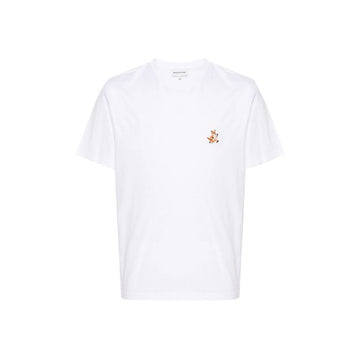 MAISON KITSUNE スピーディーフォックスパッチTシャツ ホワイト MM00125KJ0008 P100 150393060
