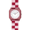 MINIKYOMO MK42 Checkered Raspberry Ice Cream Uhr 146863267 [P]