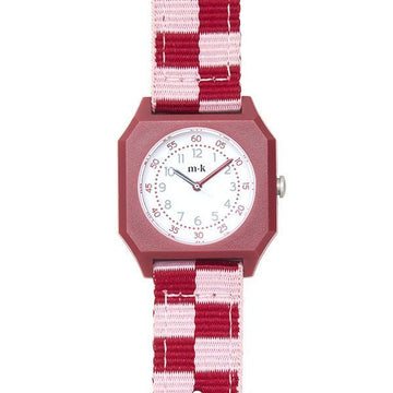 MINIKYOMO MK42 Checkered Raspberry Ice Cream Uhr 146863267 [P]