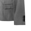 Celine Women’s Houndstooth Wool Silk Blazer Jacket Grey Black 154765094 [P]