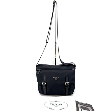 PRADA ナイロン三角ロゴメッセンジャーバッグクロスバッグ 1BD671 154767567
