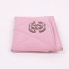 CHANEL Pink Card Holder with Silver Logo 154770608 [P]