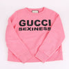 GUCCI ピンク SEXINESS ロゴ レディース トレーナー 623450 154770748 [P]