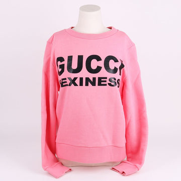 Gucci Pink Logo Women's Sweatshirt 623450 154770748