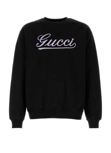 GUCCI Logo-Crewneck-Sweatshirt 151057221