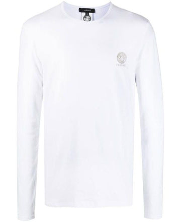 VERSACE Runder Kragen Langarm T-Shirt 151103909