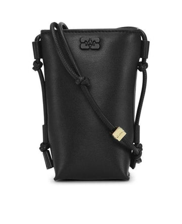 Ganni Black Crossbody Bag Bow Crossbody A5956 099 152204058