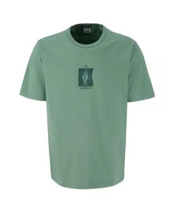 CP COMPANY 302 Mercerized Jersey Twist Graphic 16CMTS163A 006203W 626 152206222