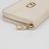 Valentino V Logo Twill Iconography Zip Wallet 154429219 [P]