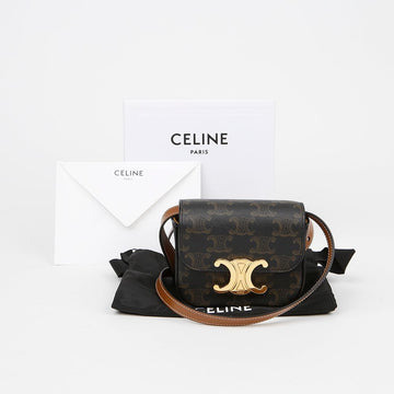 CELINE クラウド ミニ ショルダー クロスバッグ 10I512DQB 154430295