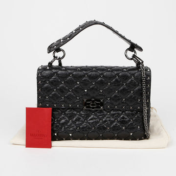 Valentino Rockstud Spike Medium Tote Shoulder Bag 154490727