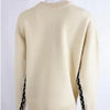 LOUIS VUITTON Blaues Offene Ärmel Lounge-Wear Monogram Strickwaren 154774379 [P]