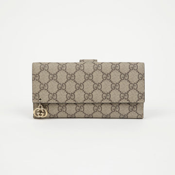 Gucci Trifold Long Wallet 212104 154390038