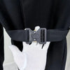 Dior Belted Wool Coat Jacket Black 52 154780138 [P]