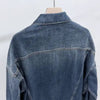 Prada Triangle Logo Denim Bomber Jacket 154780168 [P]