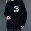 LOUIS VUITTON インターロックニットクルーネック ブラック 154780211 [P]