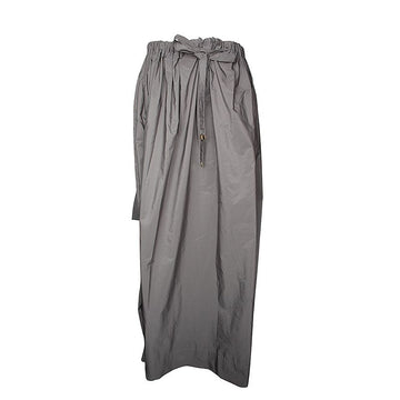 MaxMara Gray Elastic Waistband Skirt 40(It.) 154782933