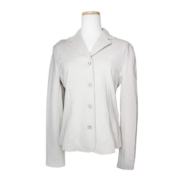 MaxMara Light Grey Slim Fit Jacket M 154784398