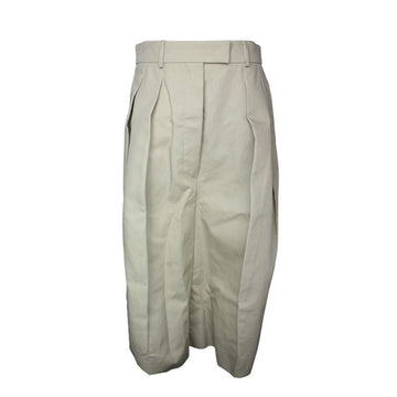 MAXMARA カーキグリーン ワイド クロップドパンツ 66 154785066