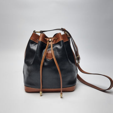 CELINE トリオンフ ロゴ カーフスキン バケット バッグ ショルダーバッグ 603-31 154830314