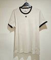 Courreges Bumpy Contrast Short Sleeve T-Shirt 142051843 [P]