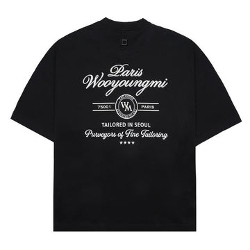 WOOYOUNGMI レタリンググラフィックTシャツ 154525222
